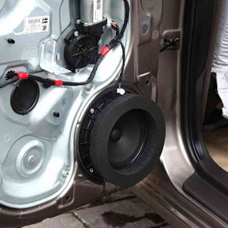 Car Universal Speaker Insulation Ring Soundproof Cotton Pad