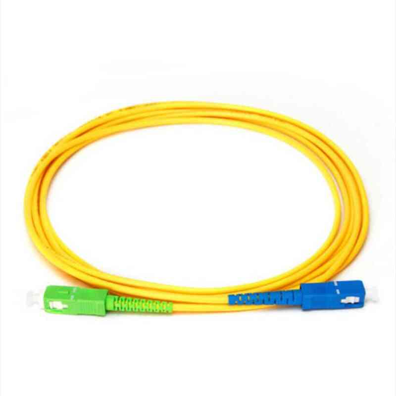 Sc apc upc single mode, simplexní propojovací kabel z optických vláken