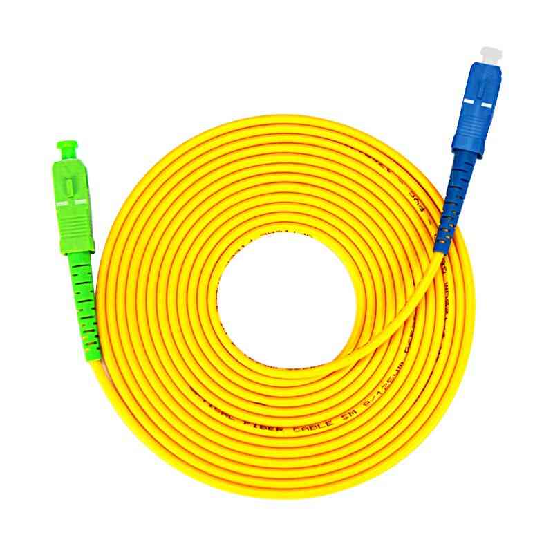Sc apc upc single mode, ponticello patch cord in fibra ottica simplex