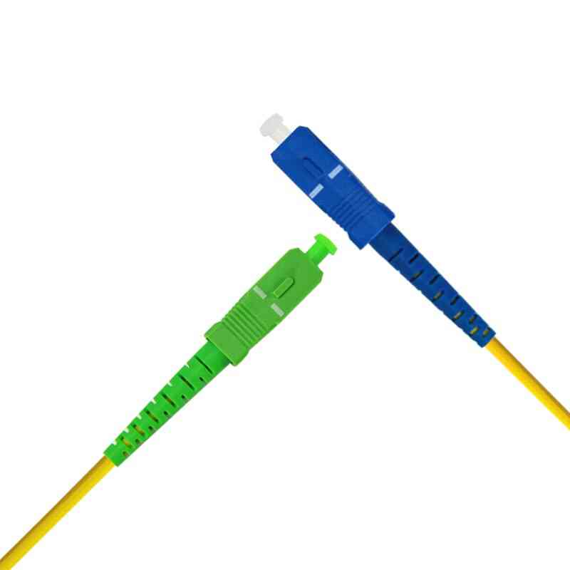 Sc Apc Upc Single Mode, Simplex Fiber Optic Patch Cord Jumper