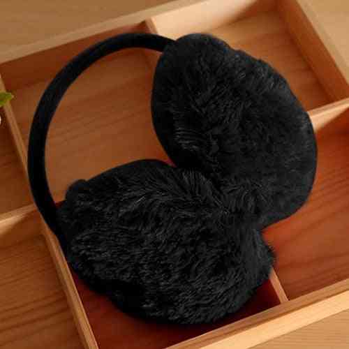 Unisex Faux Fur, Warm Earmuffs-headband