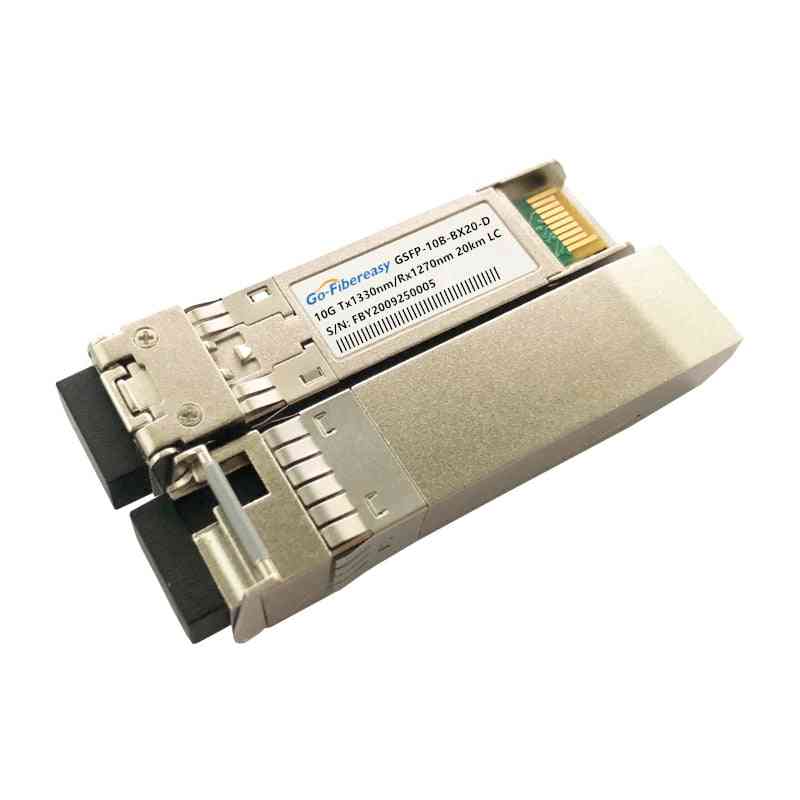 Sfp Module Sm Lc Single Mode Fiber Optic Compatible With Cisco Switch