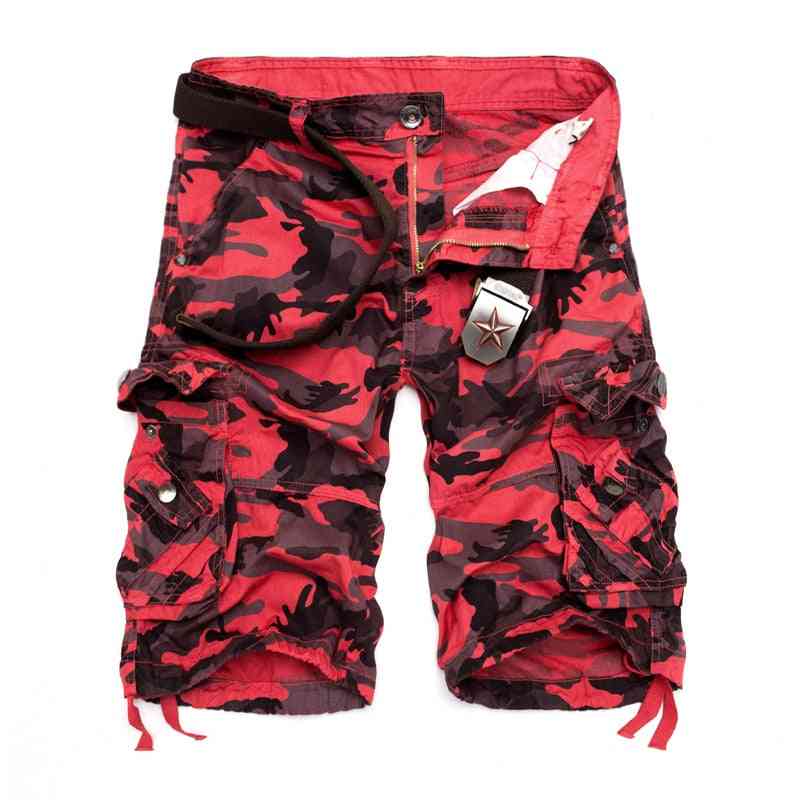 Summer-camouflage Loose Cargo, Military Pants, Shorts