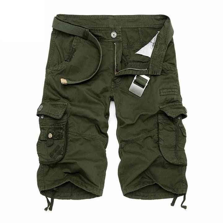 Summer- Cotton Cargo, Military Camouflage, Jogger Shorts's
