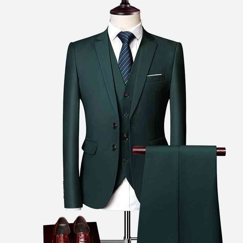 Business Men's Slim Classic High-end Formal Suit