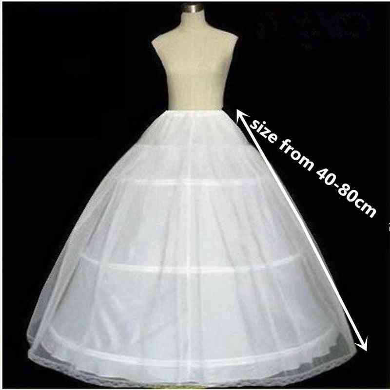Petticoat For Crinoline Underskirt Flower Tulle Dance Dress Puffy Skirt