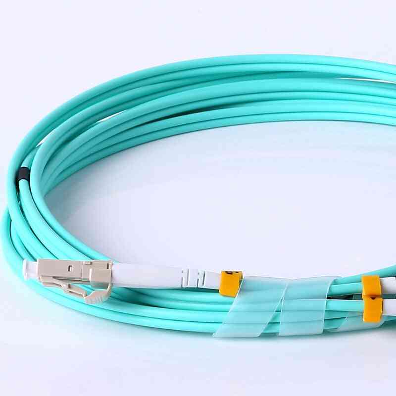 Cable de conexión de fibra dúplex multimodo de 10 gigabits