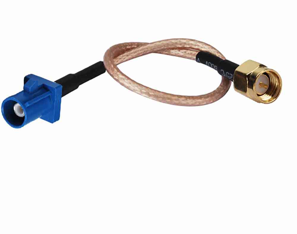 Fakra C-plug To Sma Male, Pigtail Coaxial Cable