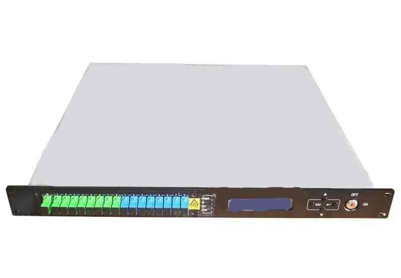 8 Port Optical Fiber Amplifier-equipment For Ftth Network/catv/tel/internet
