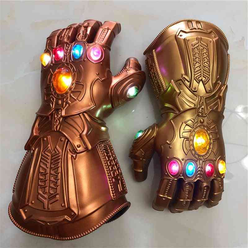 Thanos Endgame 4-ръкавица косплей камъни доведе ръкавици ръкавици