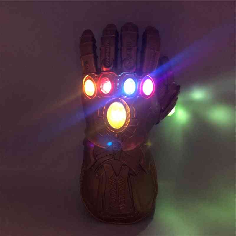 Thanos Endgame 4-ръкавица косплей камъни доведе ръкавици ръкавици