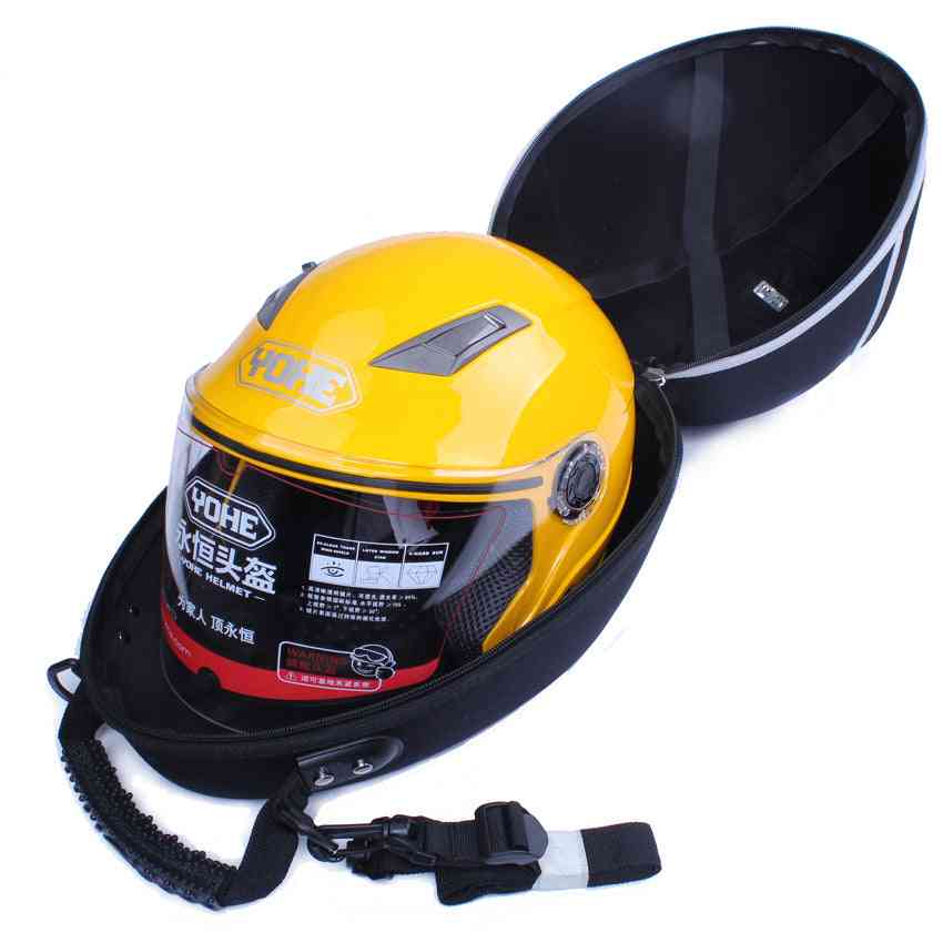 Equipamento de bolsa de capacete impermeável para motocicleta