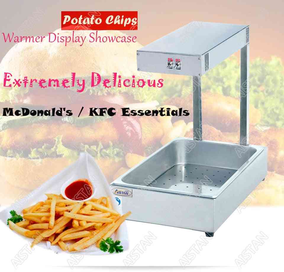 Elektrický stolní ohřívač horkého salátu / pizzy / bramborových lupínků