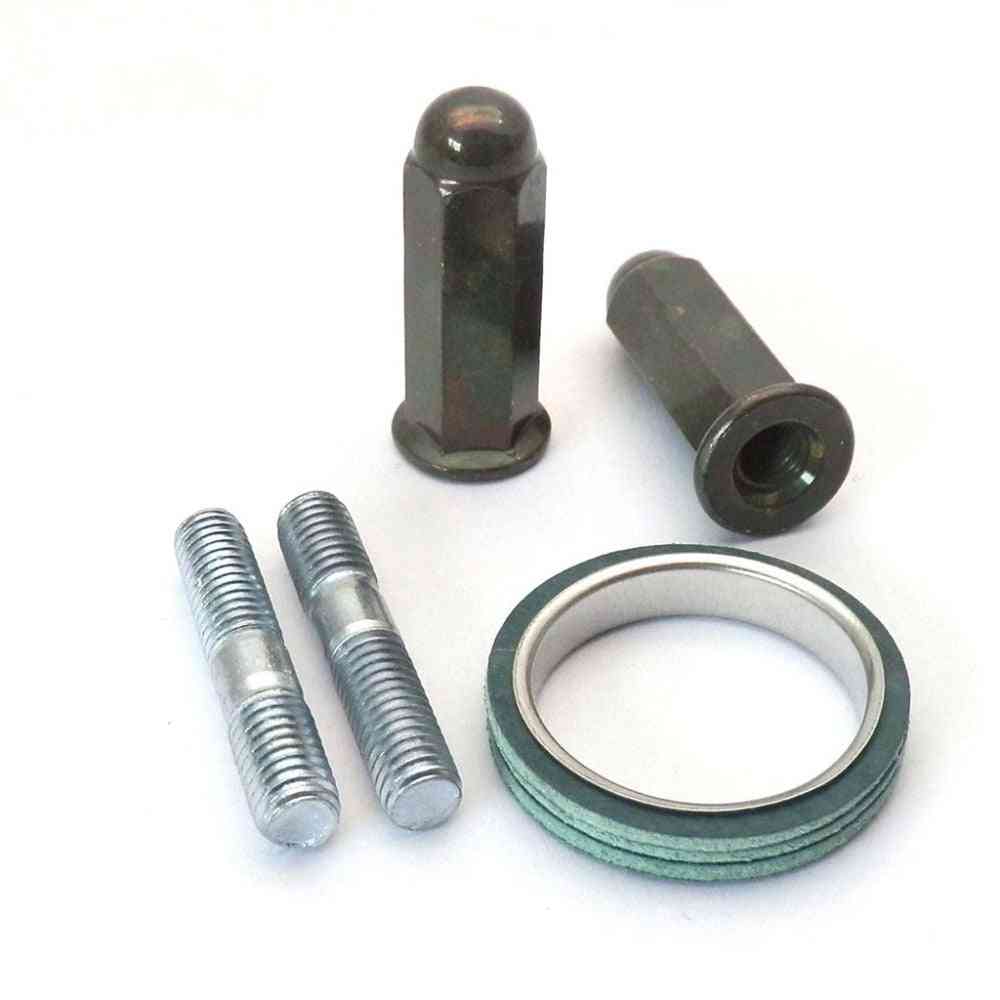 Motorcycle/scooter Exhaust Studs, Nuts And 30.5mm Gasket Set