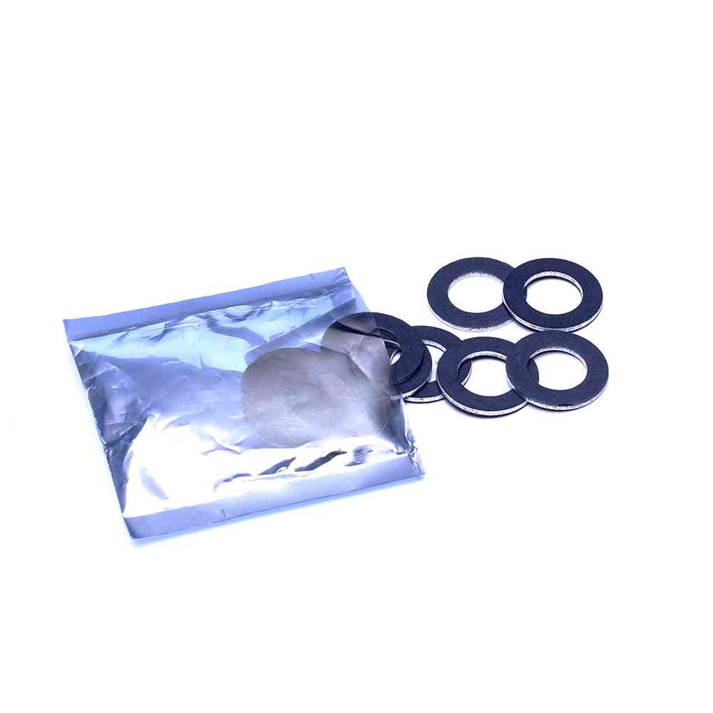 Thread Oil Drain Plug Gasket Washer Set, Car Engine Part Replacement