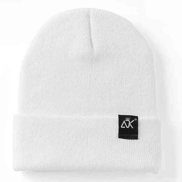 Women & Men Knitted Adk Tags Cap, Beanies Winter Breathable Hats