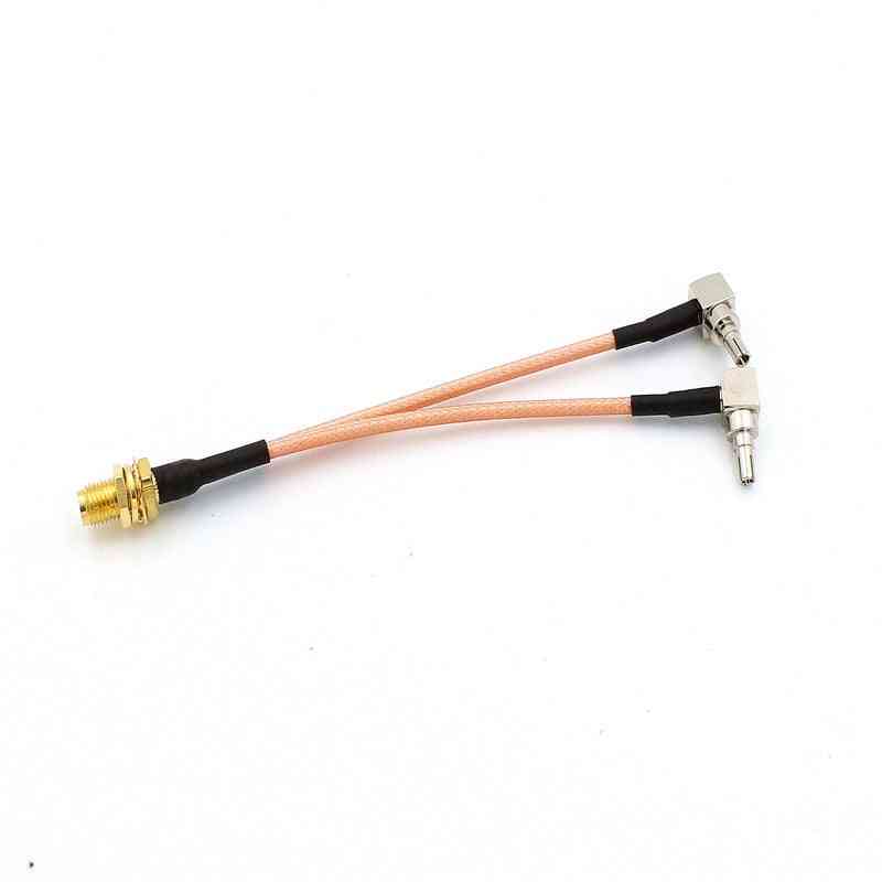Anténní rozdělovač konektoru kombinátor RF koaxiální pigtail kabel pro modem / router