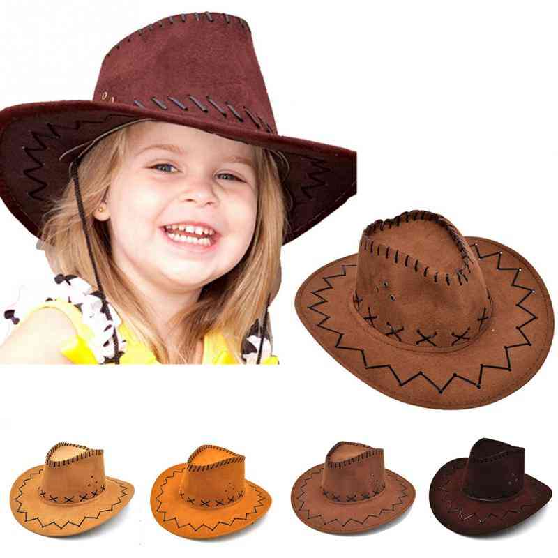 Západná kovbojská slnečná čiapka, čiapka cowgirls