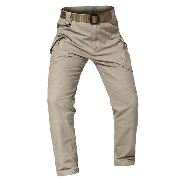 Tactical Multiple-pocket, Elasticity Slim-fat, Cargo Trousers, Pant