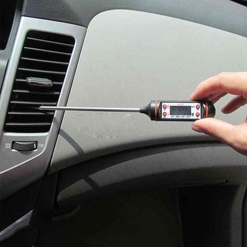 Needle Type Lcd Digital Thermometer For Car Air Conditioner