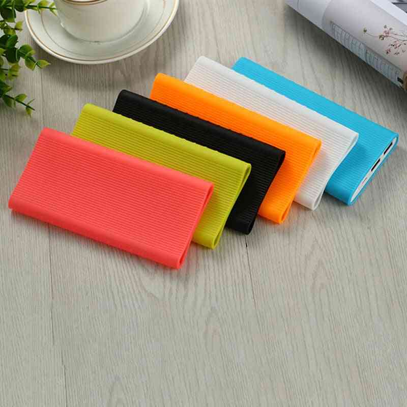 Power Bank Dual Usb Port Silicon Skin Shell Protector Case Cover For New Xiaomi