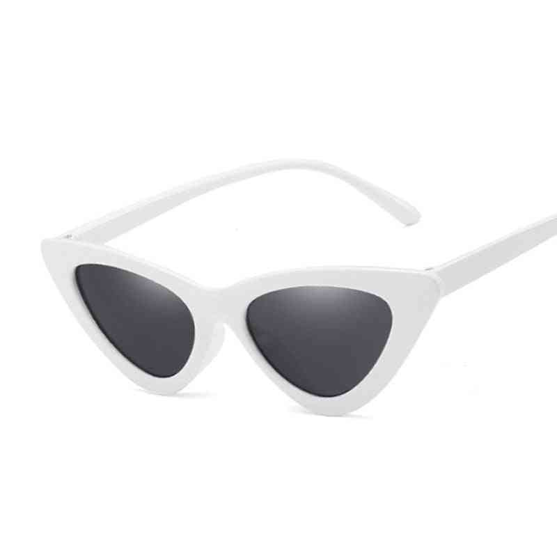 Mirror Triangle Sunglasses Lens Shades Eyewear