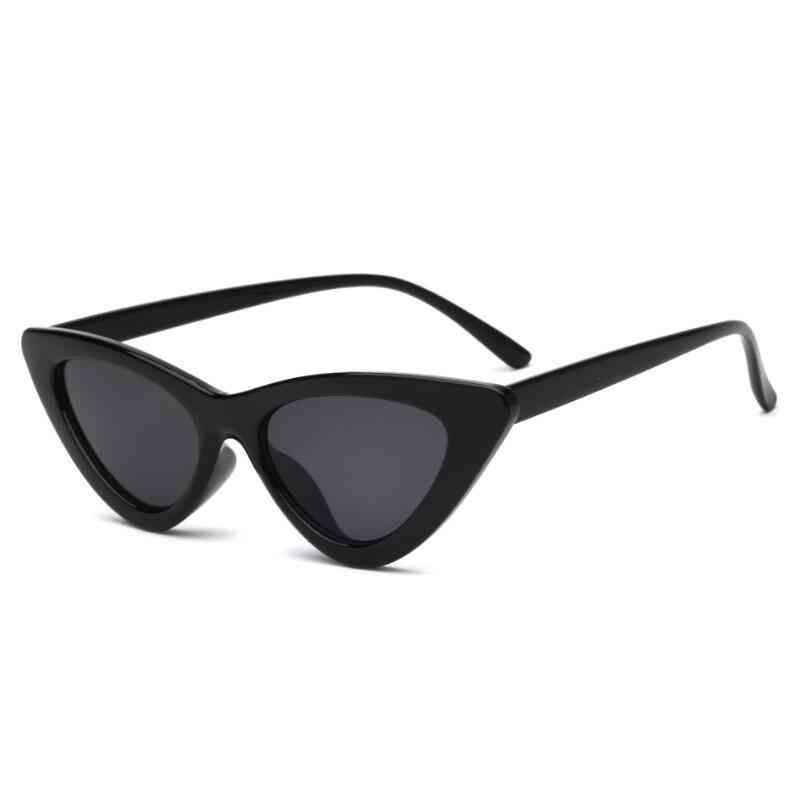 Retro Cat Eye, Small Triangle, Vintage Sunglasses