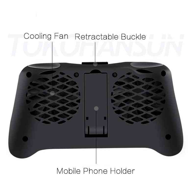 Mobile Phone Cooler Cooling Fan Gamepad Holder