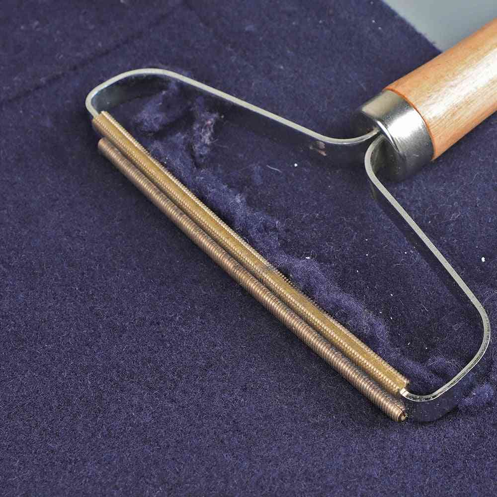 Mini bærbar, fnugfjerner stof barbermaskine til sweater, vævet frakke