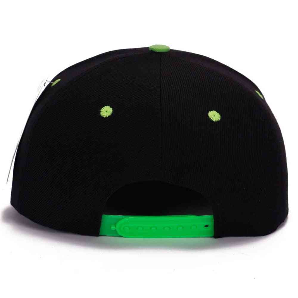 Gorras baseballové čepice, hip hop, ploché klobouky