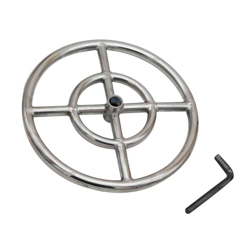 Stainless Steel Propane Fire Pit Ring Burner