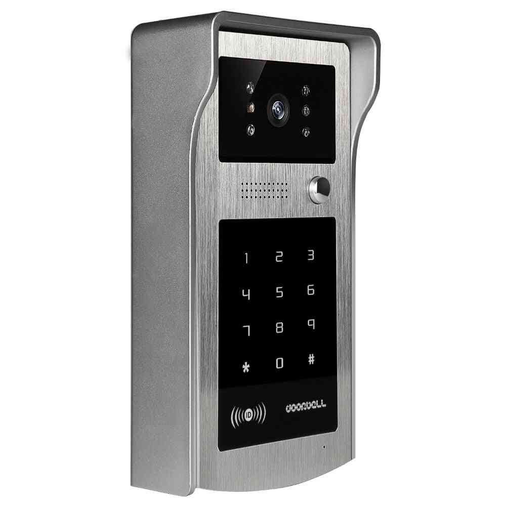 Ir Rfid Code Keypad Camera For 4 Wire Cable Doorbell