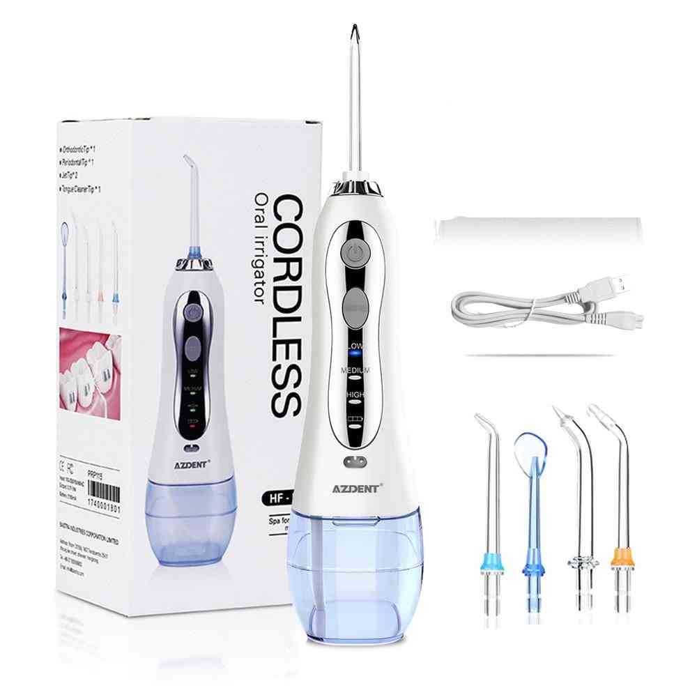 5-mode, Usb Rechargeable, Electric Oral Irrigator, Water Jet, Teeth Cleaning