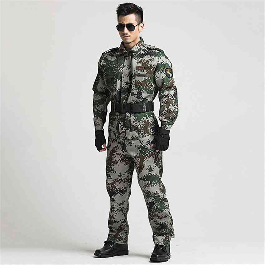 Vojenská uniforma, taktické maskovanie bojových síl, výcvikové súpravy odevov