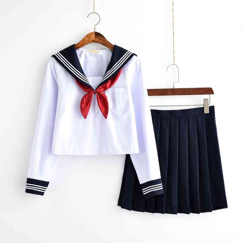 Clase japonesa marinero de la marina uniformes estudiantes ropa trajes