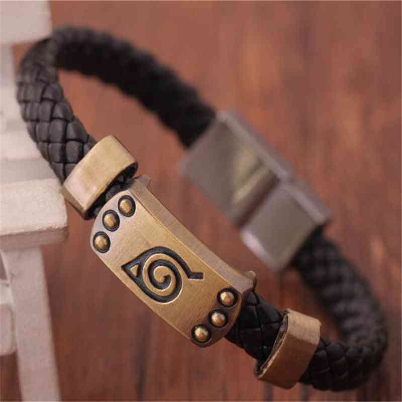 Anime Naruto Knit Bracelet Cosplay Costumes Accessories, Props Punk  Bracelets