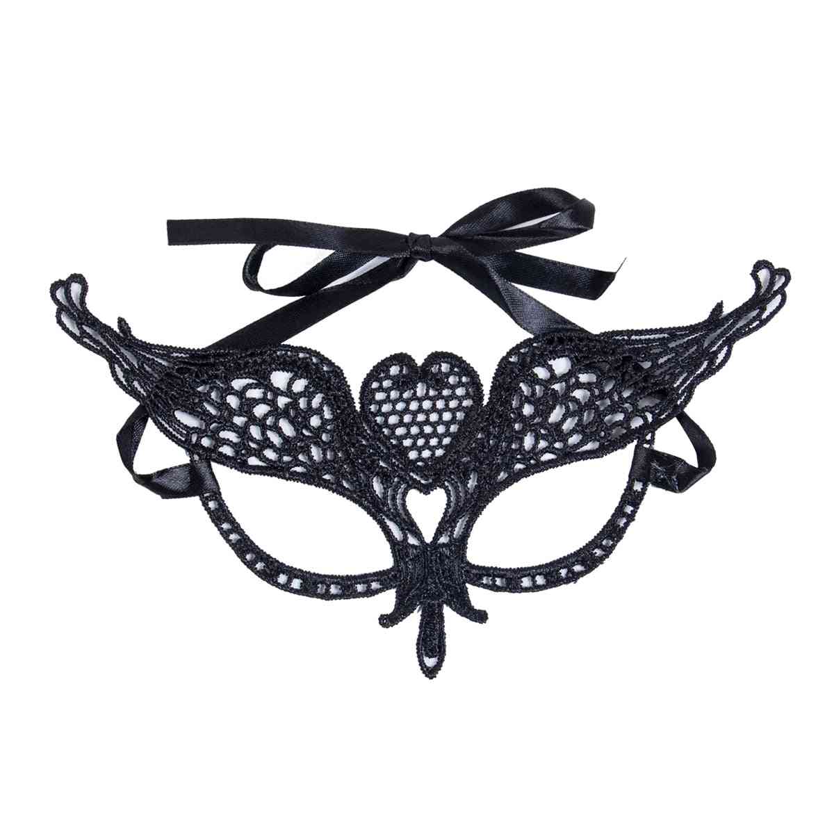 Women Lace Eye Mask, Masquerade Ball Prom Halloween Costume Play