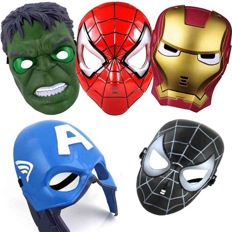 Cosplay halloweenská maska pre superhrdinov pre deti i dospelých