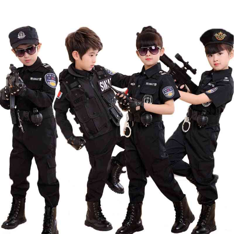 Trafik special polis kostym för barn