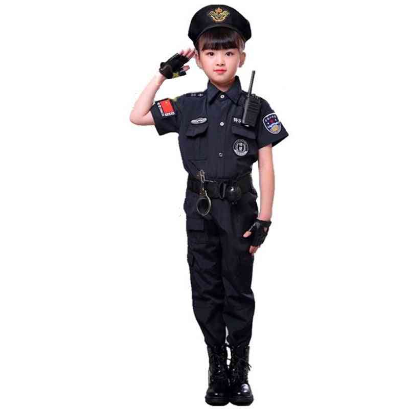 Dopravný špeciálny policajný kostým pre deti