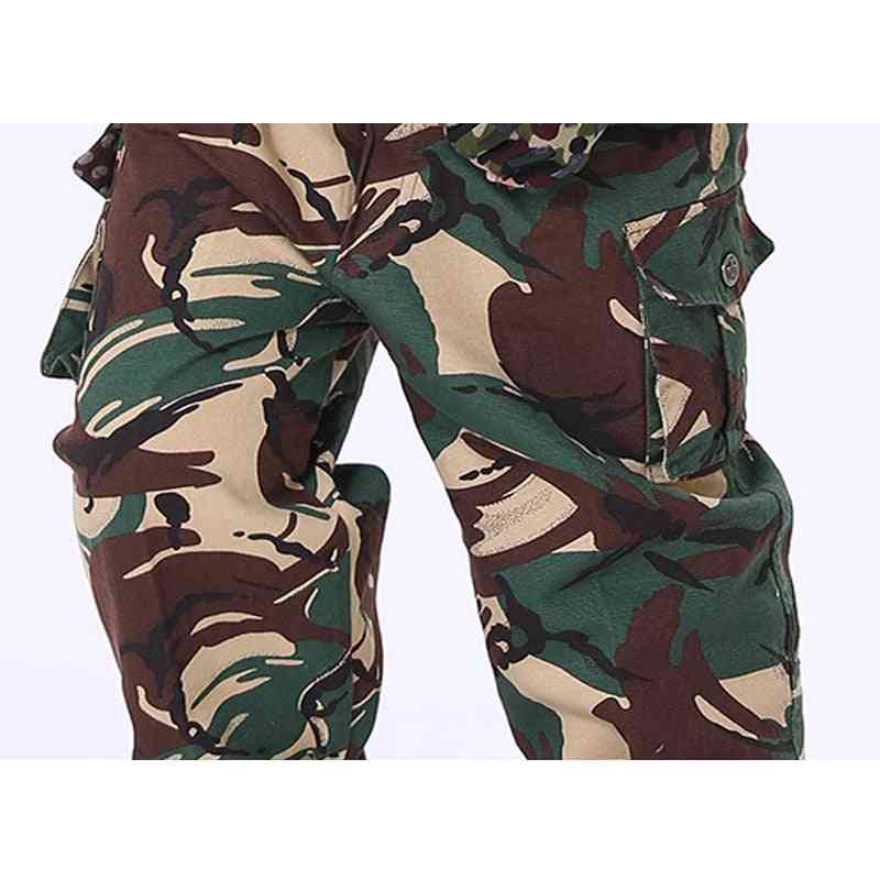 Children Spring And Autumn Camouflage Suit