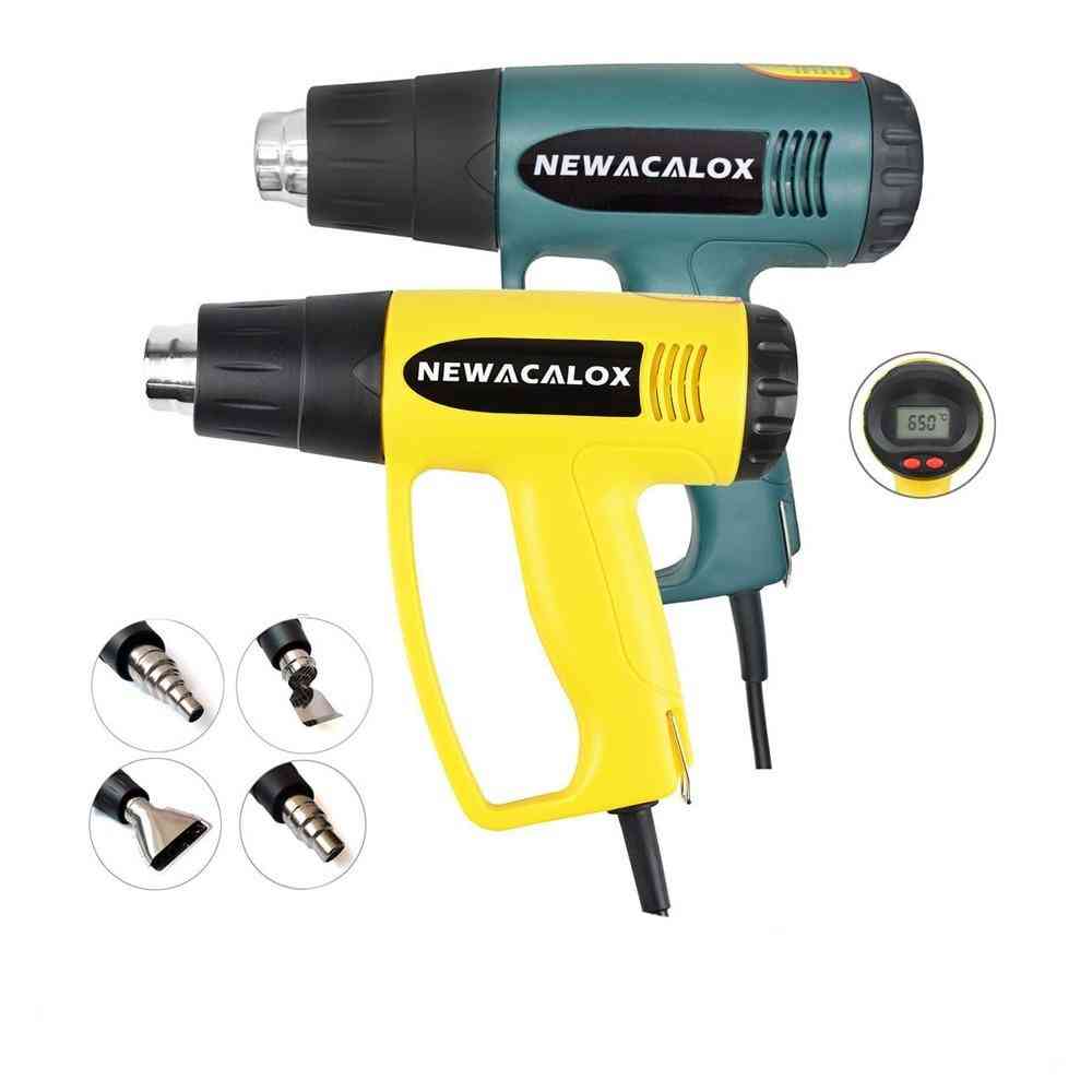 Electric  Thermoregulator Hot Air Heat Guns With Lcd Display