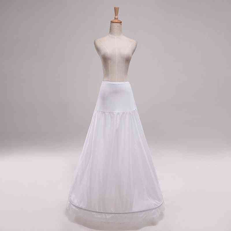 High Waist Hoop Petticoat, A-line Bridal Underskirts
