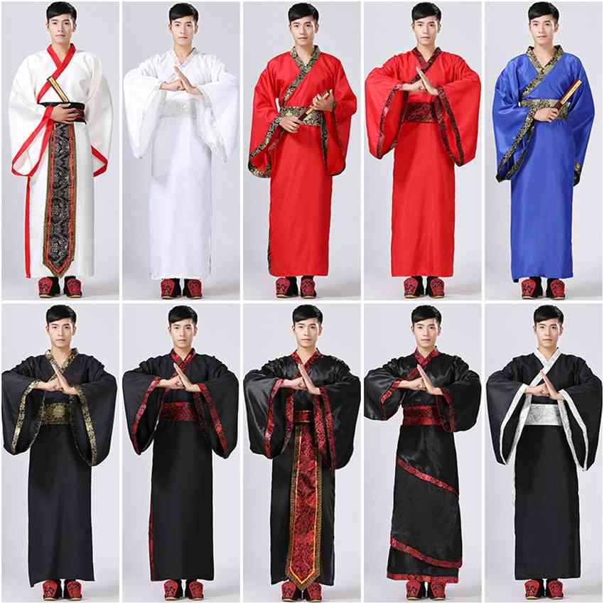 Pánské hanfu tradiční kostýmy oblečení