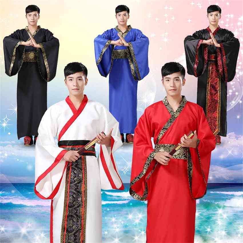 Mens Hanfu Traditional Costumes Clothing