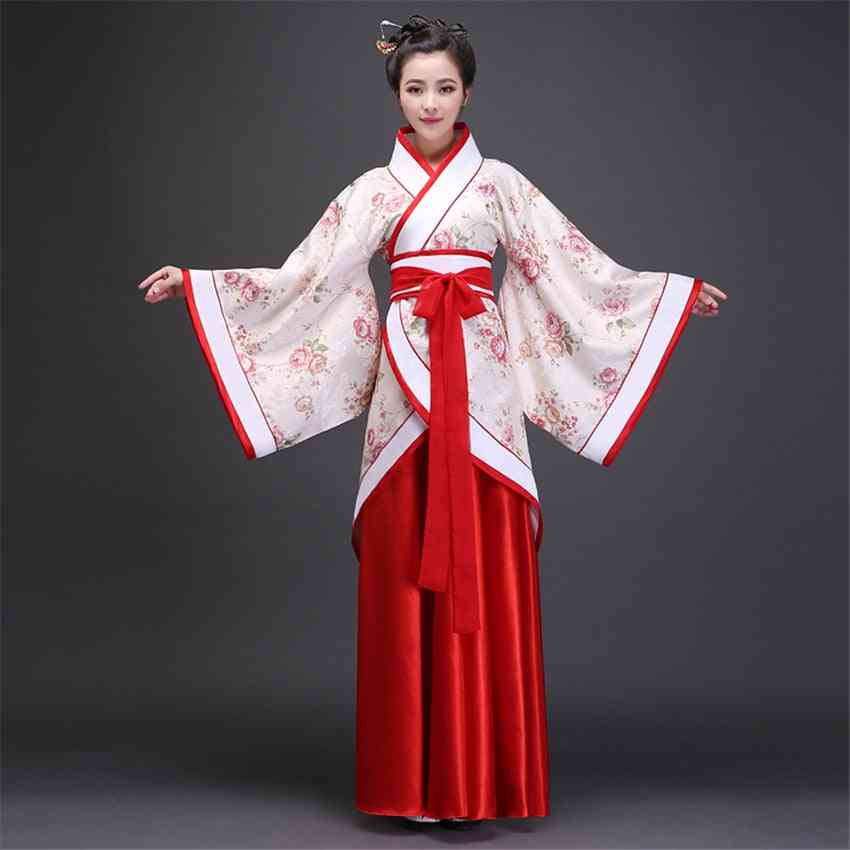 Woman Traditional Costumes, Stage Dance Dress