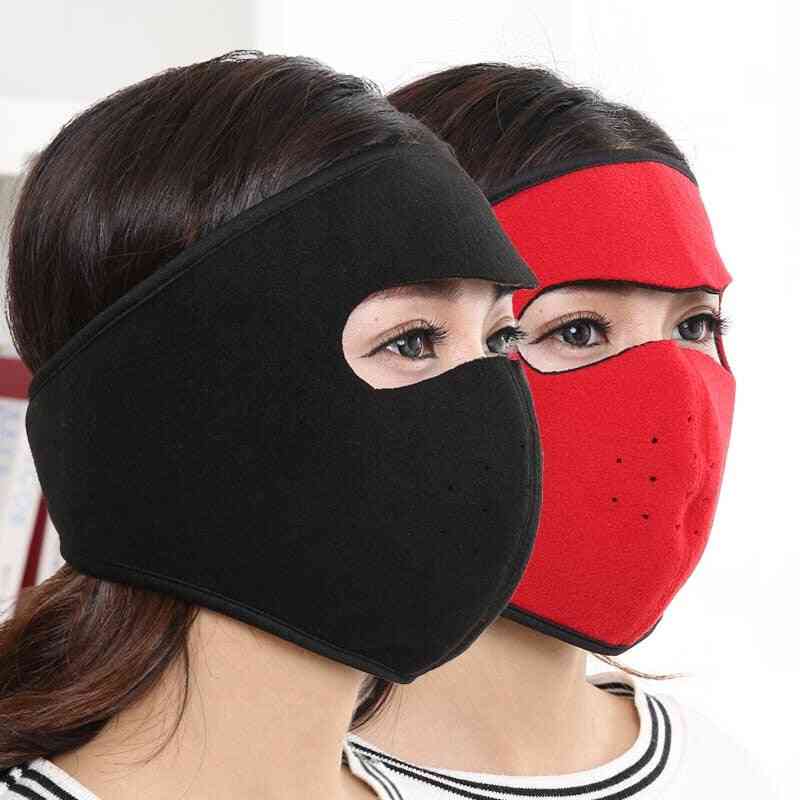 Autumn And Winter Cycling Heating Thickened Mask