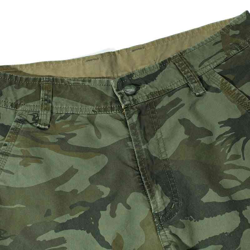 Army, Military Casual Beach Cotton, Camouflage Shorts's