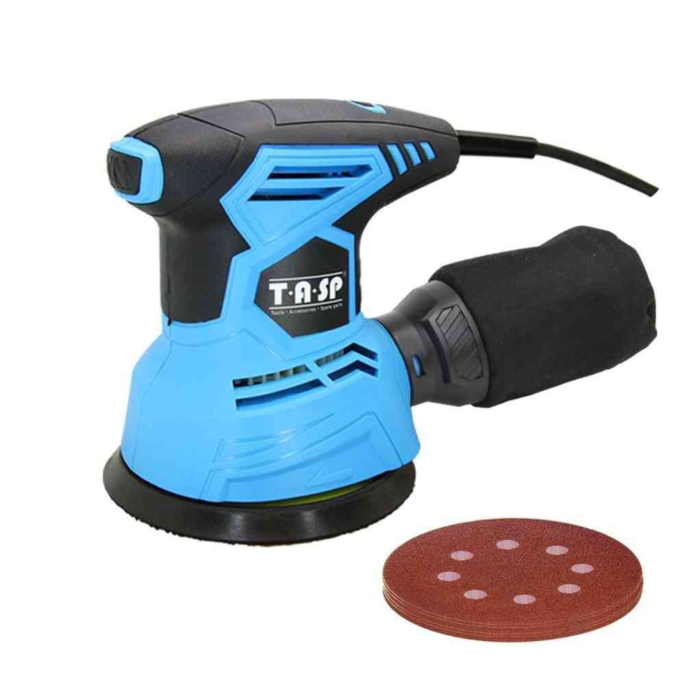 Orbital Electric Sander Machine With Sandpapers, Strong Dust Collection Polisher