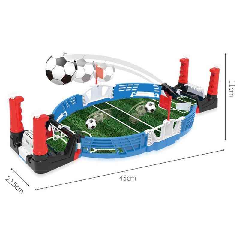 Mini bordplade-fodbold brætspil sæt